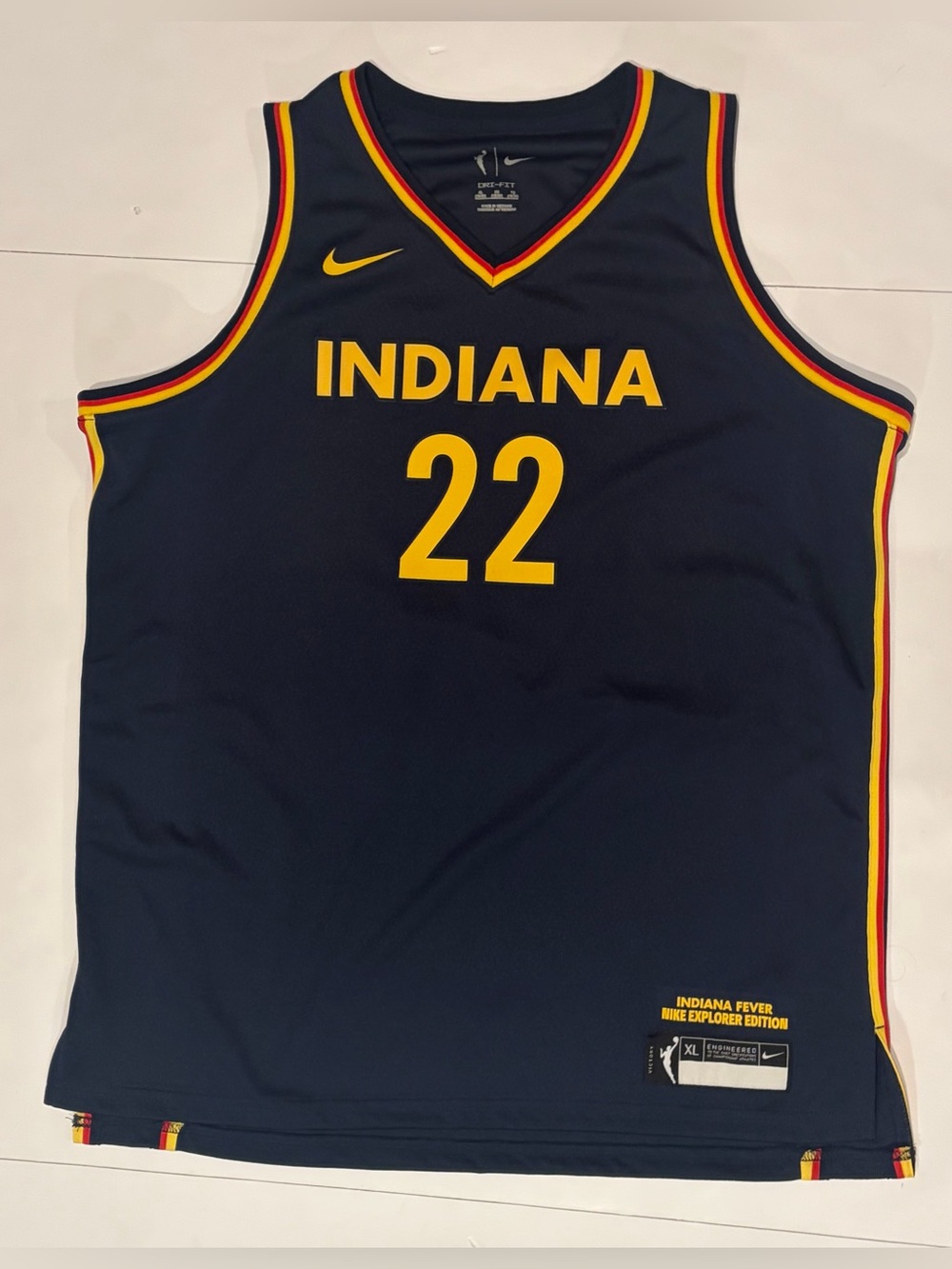 Nike Caitlin Clark Indiana Fever Explorer Edition Victory Jersey Navy XL WNBA